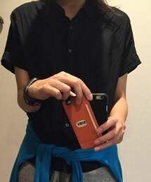 UNIQLO | 半袖黒シャツ(シャツ/ブラウス)