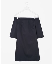 COS | OFF-SHOULDER DRESS(ワンピース)