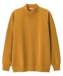 GU | スウェットモックネックシャツ(スウェット)