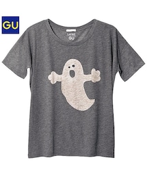 GU | おばけTシャツ(Tシャツ/カットソー)