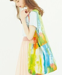 haco! | 水彩画プリント布バッグ(トートバッグ)