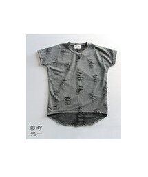 オシャレウォーカー | ダメージTシャツ(Tシャツ/カットソー)