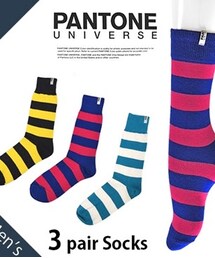 PANTONE | ボーダー靴下(ソックス/靴下)