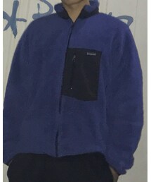 patagonia | ビンテージフリース 青(その他アウター)