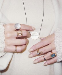 mother | mother x JUNCOparis SNOW DOME RING (SILVER)(リング)