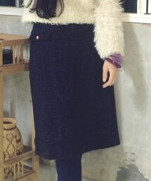 VINTAGE | VINTAGE 60s Wool Tweed skirt(スカート)