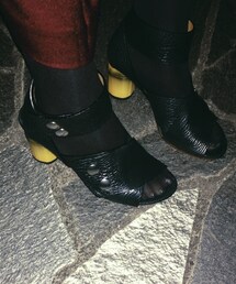 ACNE | ACNE BAMBOO HEELS(サンダル)