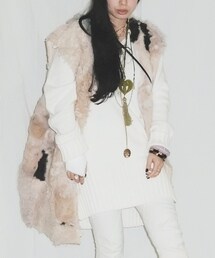 VINTAGE | VINTAGE FUR LONG VEST(ベスト)