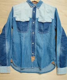 WHITE MOUNTAINEERING | White Mountaineering USED DENIM WESTERN SHIRT(シャツ/ブラウス)