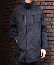 WHITE MOUNTAINEERING | White Mountaineering BLK Gore-Tex Nylon Taffeta Raglan Coat(ピーコート)