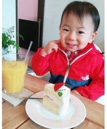 …その頃👶は🍰かい😅 | その他