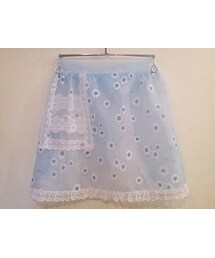 VINTAGE マーガレットシースルーエプロン(スカート)