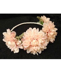 ＢＩＧフラワー花かんむり(帽子)