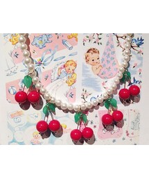 パールチェリーネックレス(ネックレス)