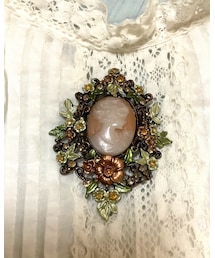 骨董市で100円 | ブローチ/コサージュ