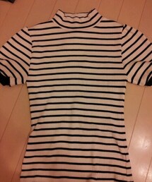 sanki | ハイネックボーダートップス(Tシャツ/カットソー)