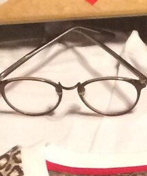 不明 | ボストン型メガネ(メガネ)