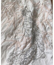 スカートの刺繍が可愛いのです♡ | スカート