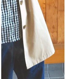 GU | ステンカラーコート