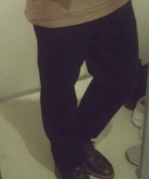 WOMU | ストライプ・テーパードパンツ(その他パンツ)