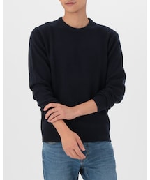 無印良品 | メリノウールクルーネックセーター(ニット/セーター)