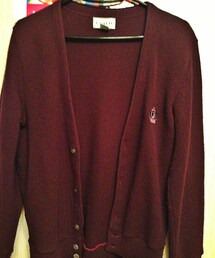 紫カーディガン(カーディガン/ボレロ)