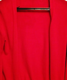 PRADA | 古着 赤カーディガン(カーディガン/ボレロ)