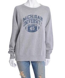 Ungrid | MICHIGANプリントスウェット(スウェット)