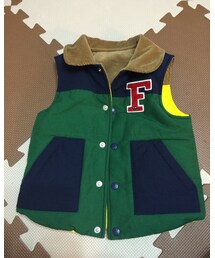 Familiar  | リバーシブルダウンベスト(ダウンベスト)