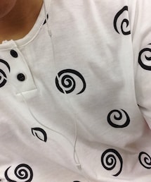used | 渦巻きTシャツ
(Tシャツ/カットソー)