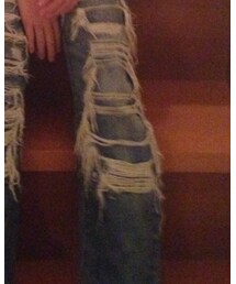 DENIM DUNGAREE | デニムパンツ