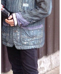 DENIM DUNGAREE | カバーオール