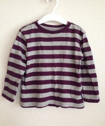 西松屋 | ボーダーロングTシャツ(Tシャツ/カットソー)