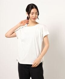 Lugnoncure | フライス袖タックプルオーバー(Tシャツ/カットソー)