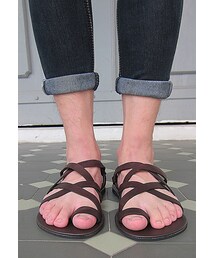 Graphiteclothing | Hashy-Cross Gladiator(サンダル)