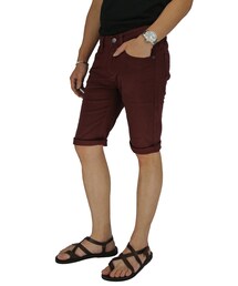 Graphiteclothing | Maroon Denim Bermuda(デニムパンツ)