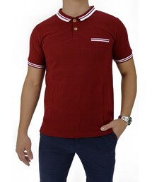 Graphiteclothing | Red Casual Polo(ポロシャツ)