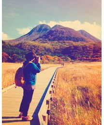 飯田高原 | 主人と紅葉(その他)