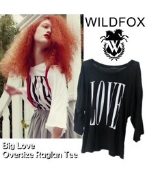 WILDFOX | WILDFOX/Big Love RaglanTee (Tシャツ/カットソー)