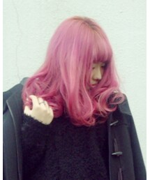 pink hair | ヘアアクセサリー