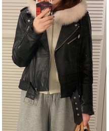 ZARA | ムートンコート