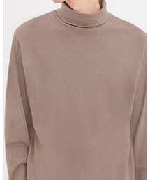 GU | GU-ソフトコットンタートルネックT(トップス)