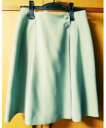 CLEARIMPRESSION  | ボタン付きドビータックスカート(スカート)