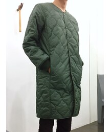 no brand | キルティングロングコート(その他アウター)