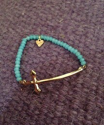 ハワイで買ったクロスのブレス☆(ブレスレット)