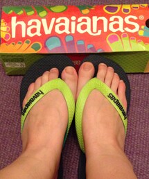 havaianas | 今年の新色♪♪
ネイビー×グリーン(サンダル)