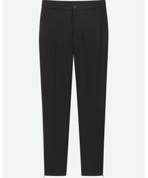 UNIQLO | サテンリラックスストレートパンツ（丈標準64～66cm）(パンツ)