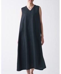無印良品 | French Linen Sleeveless Dress(ワンピース/ドレス)