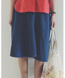 無印良品 | デニムスカート