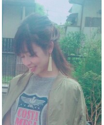 手作り | ピアス（両耳用）